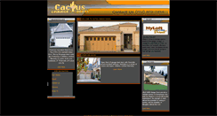 Desktop Screenshot of cactusgaragedoors.net